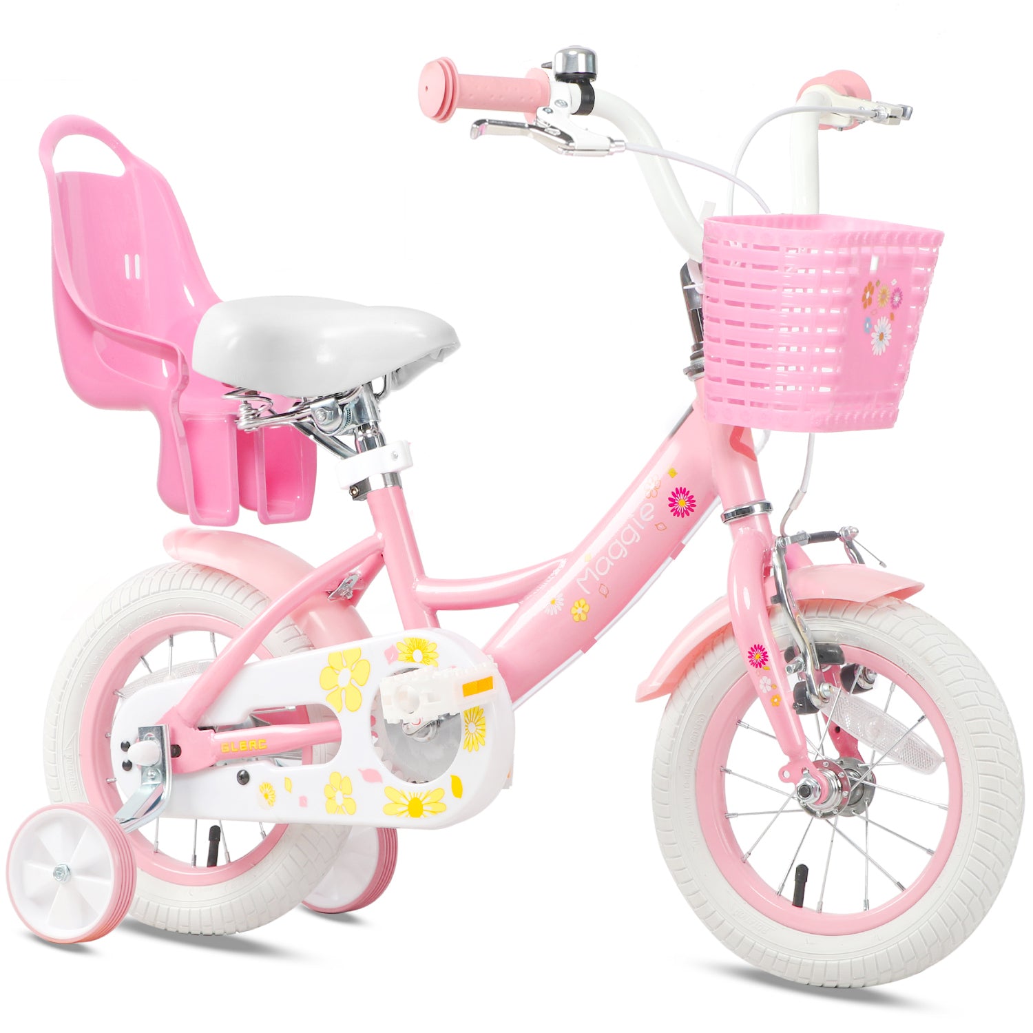 Glerc Girls Bike: Lightweight Childrens Bicycle for Ages 2-6