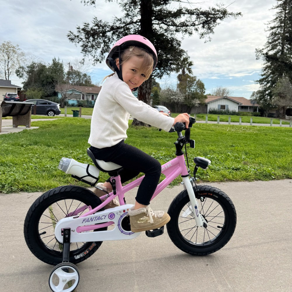 Vélo Pour Enfant 14" Garçon & Fille Stabilisateurs En Acier Antiderapant Bleu Vélo Pour Enfant 14" Garçon & Fille Stabilisateurs En Acier Antiderapant Bleu