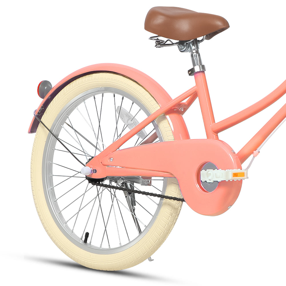 vorbaupolster kinderfahrrad Glerc Molly Retro Mädchenfahrräder