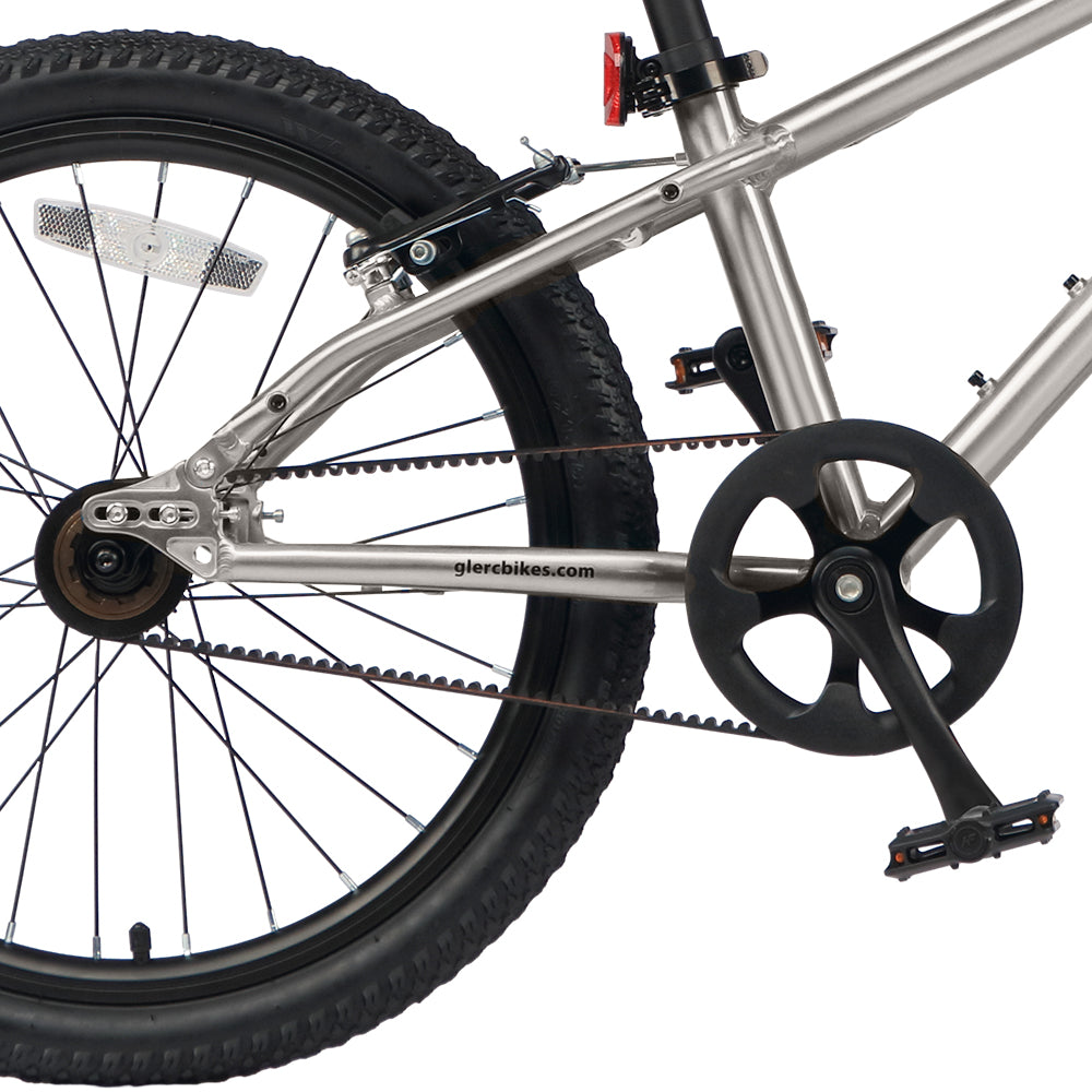 Glerc 20" Bicicletta Leggera per Bambini con Trasmissione a Cinghia - Nova