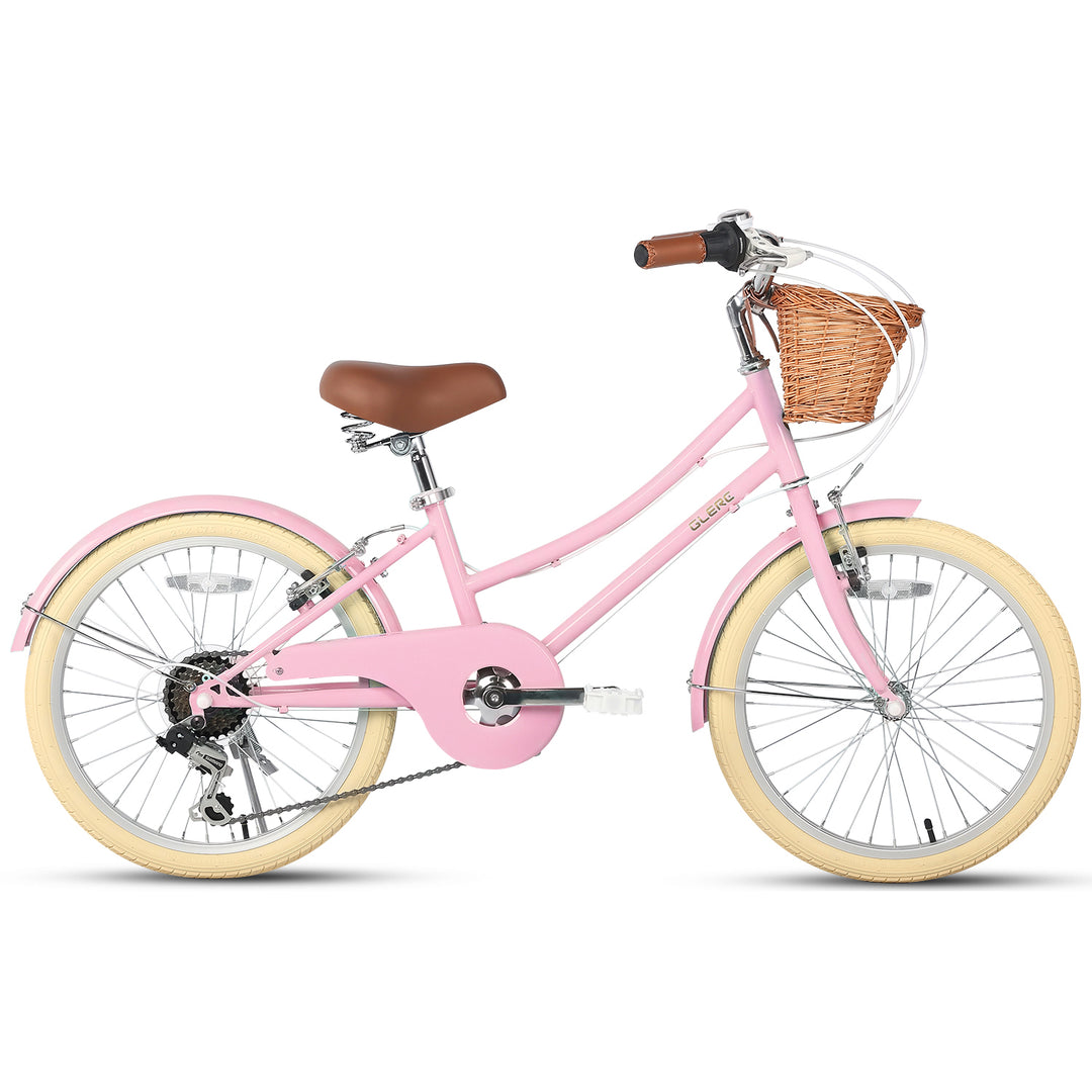 kinderfahrrad 20 zoll maedchen Glerc Mädchen Speed Hybrid Fahrrad