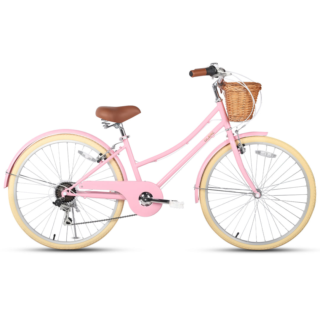 citybike mädchen 26 zoll Glerc Mädchen Speed Hybrid Fahrrad