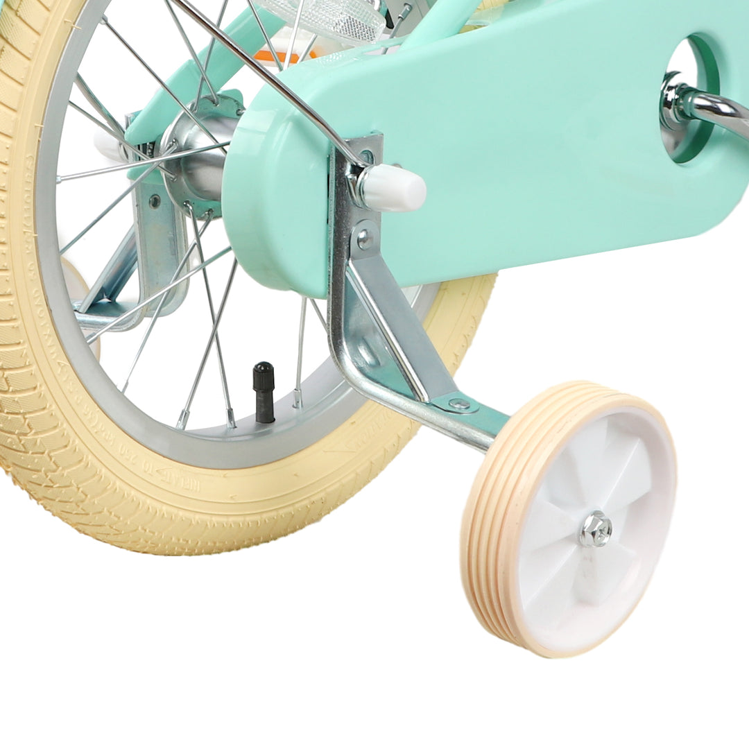 bobbin kinderfahrrad 14 zoll 14 Zoll Retro Fahrrad | mit Stabilisatoren