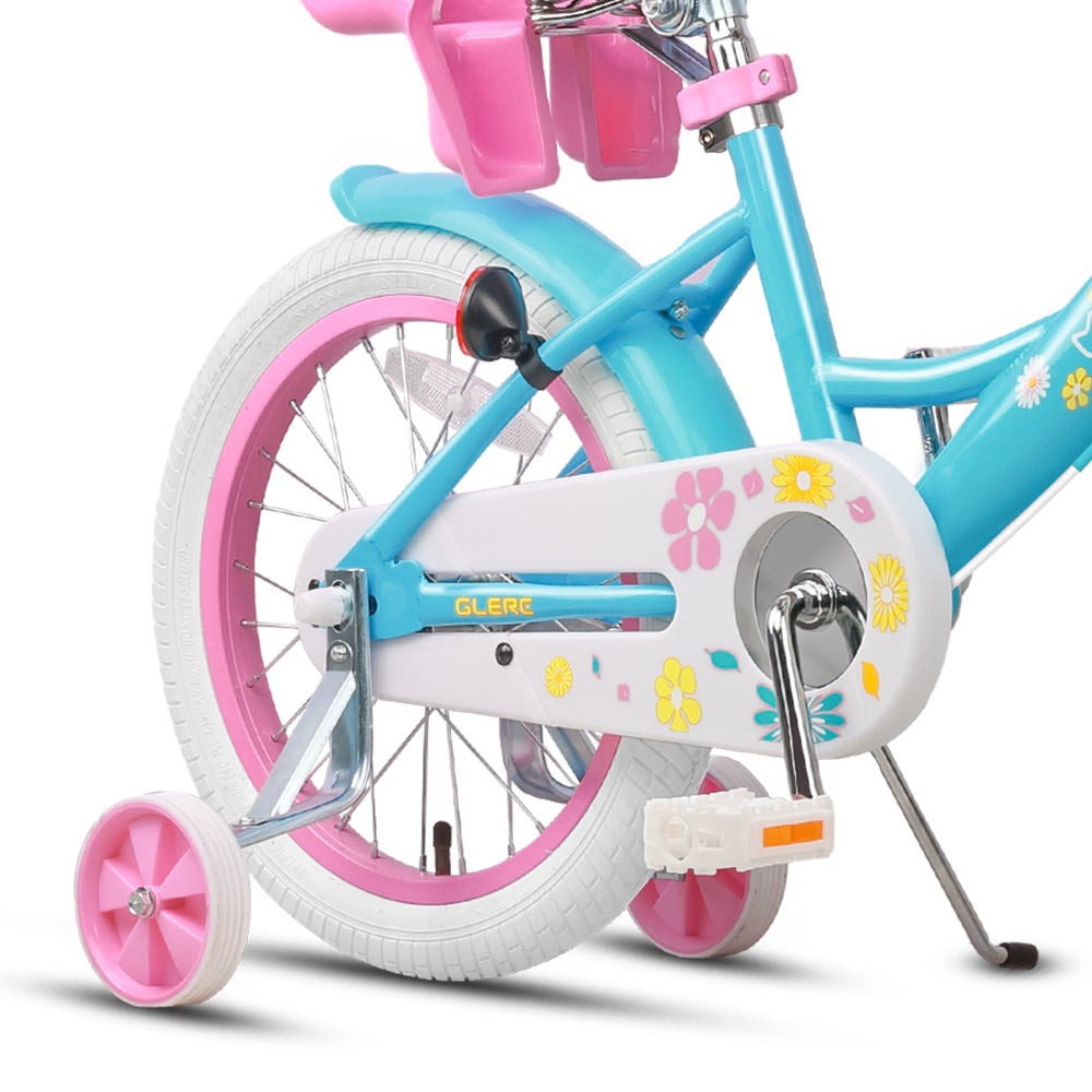 kinderfahrrad 16 zoll mit puppensitz Glerc Süßes Mädchenfahrrad