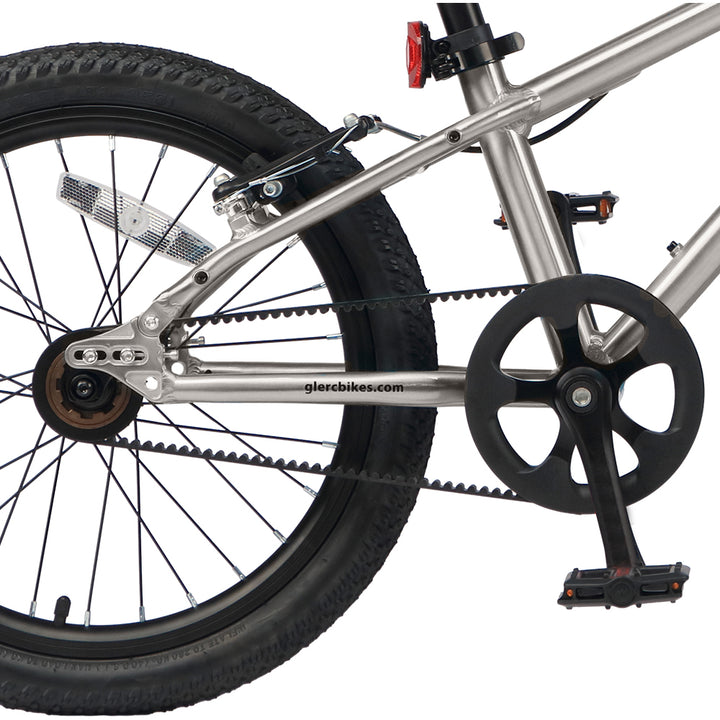 Glerc Vélo enfant léger à courroie 18" - Nova