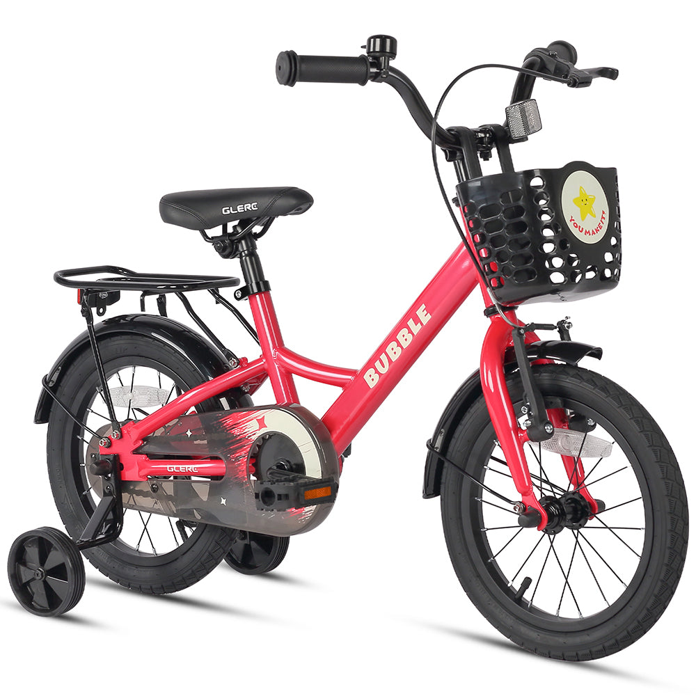 kinderfahrrad gepäckträger Glerc Bubble 14 Zoll Kinderfahrrad mit Gepäckträger – GLERC BIKES EU