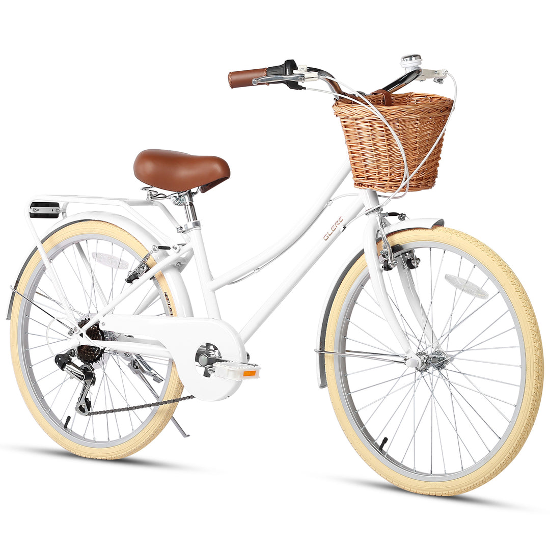 göricke fahrrad 24 zoll Glerc Mädchen Speed Hybrid Fahrrad