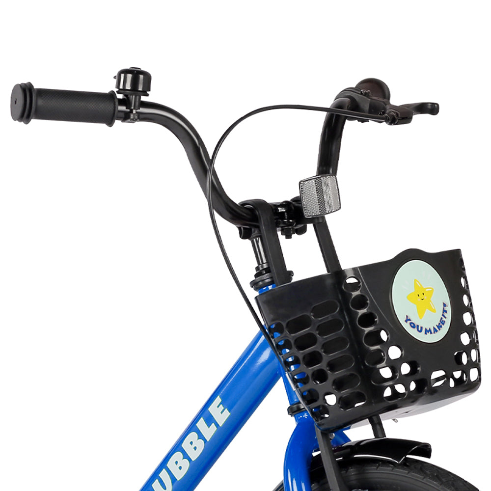 Glerc Bubble 16 Zoll Kinderfahrrad mit Gepäckträger