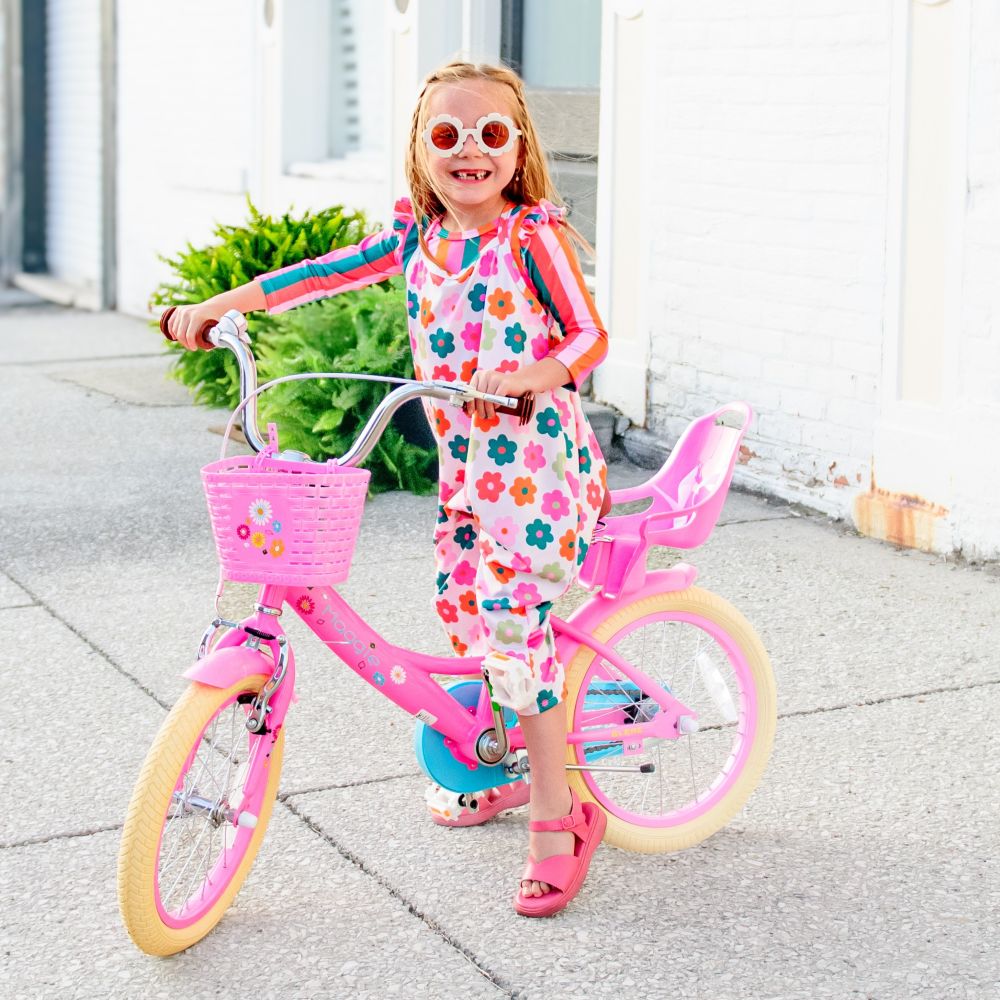 puppenkorb für kinderfahrrad Glerc Süßes 12 Zoll Mädchenfahrrad
