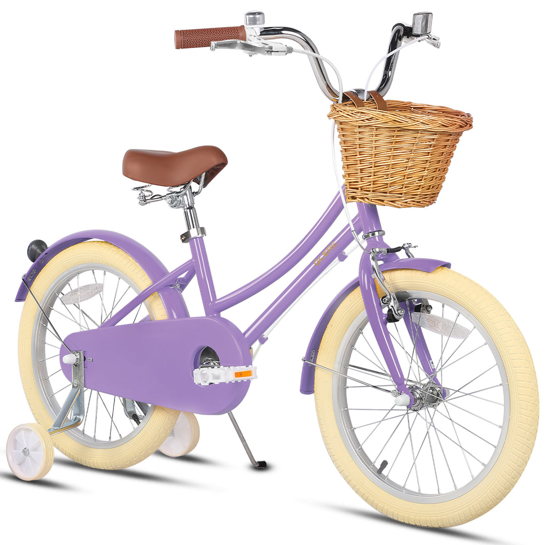Glerc Bici per Bambine 18 Pollici con Freno a Contropedale – Little Molly