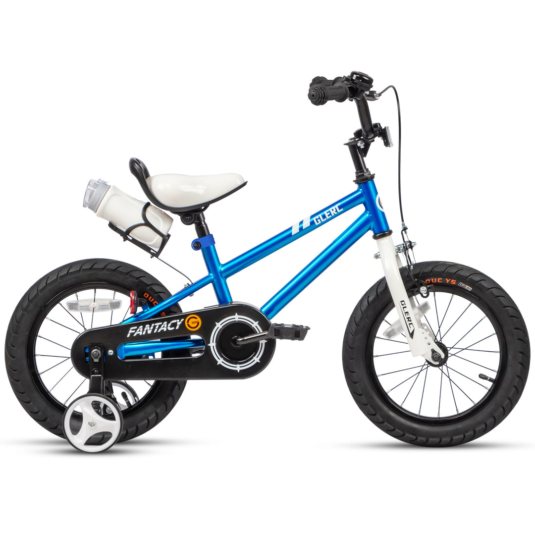 14 zoll kinderrad Glerc Kinderfahrrad mit Flasche