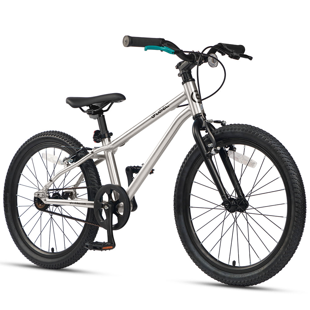 Glerc 20" lichte kinderfiets met riemaandrijving - Nova